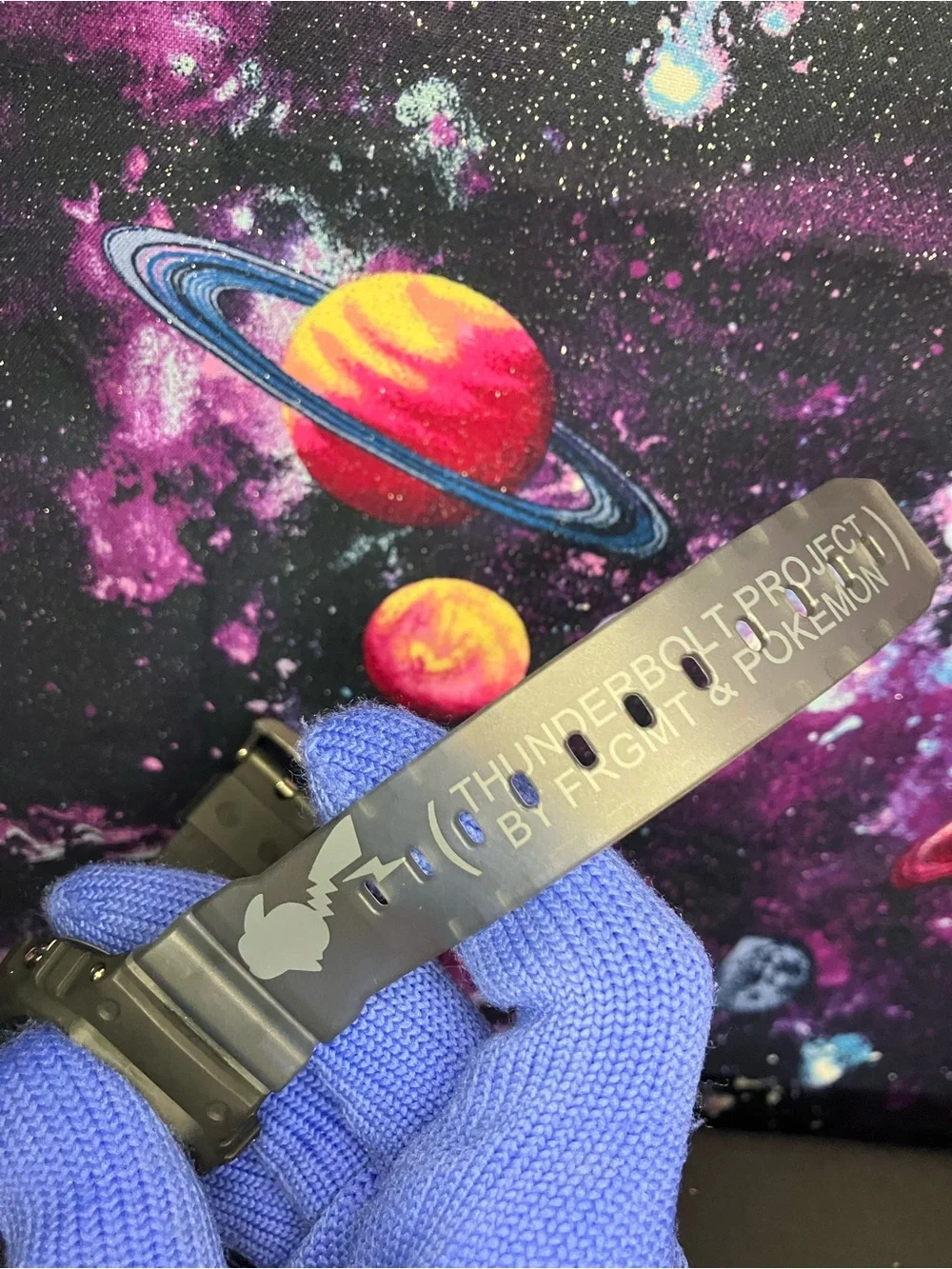 Custom G Shock Pokimon collab grey color way